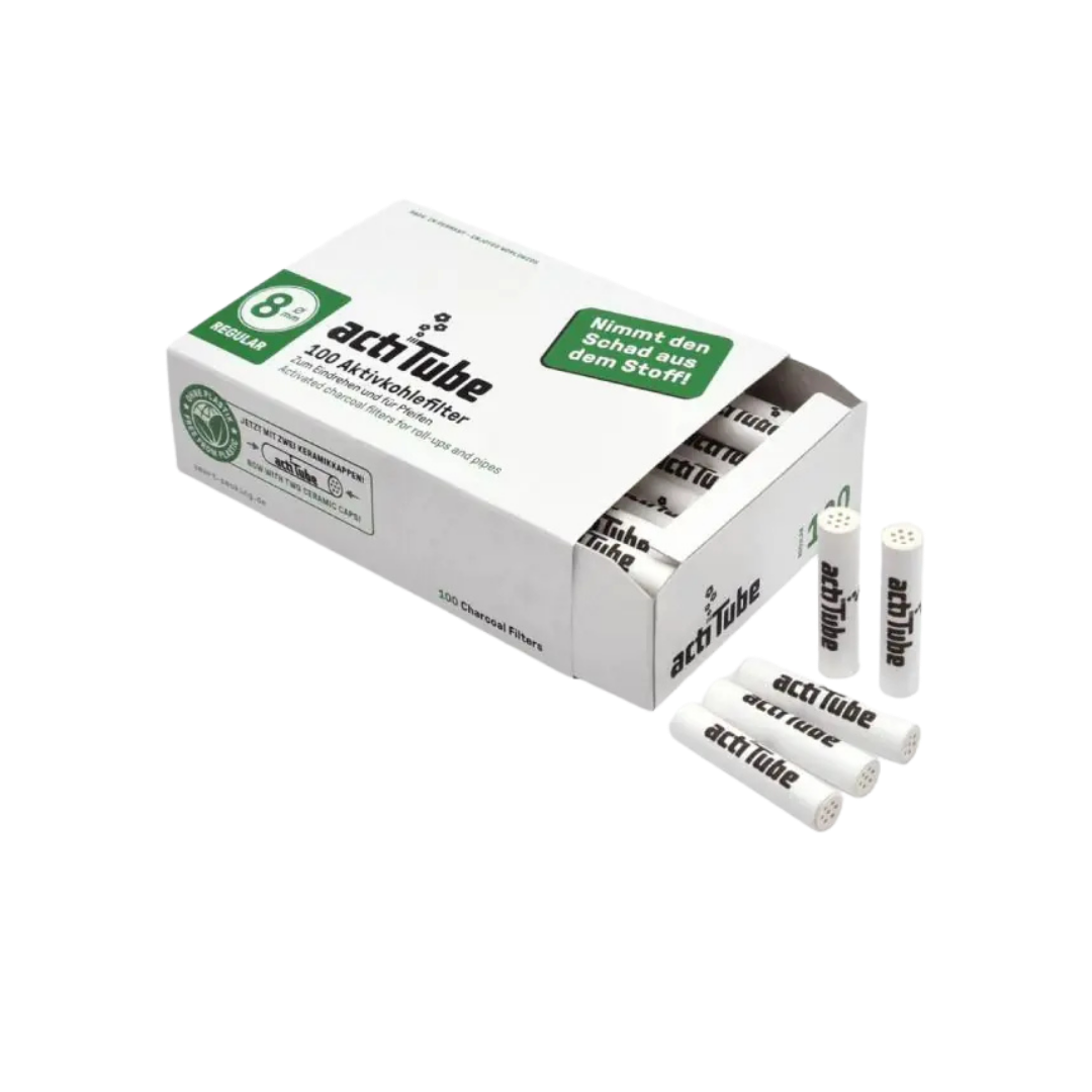 ActiTube 8mm Activated Charcoal Filters National Hemp Service